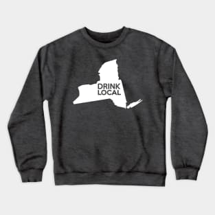 New York Drink Local NY NYC Crewneck Sweatshirt